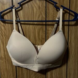 PINK Victoria's Secret Cream Padded Bra